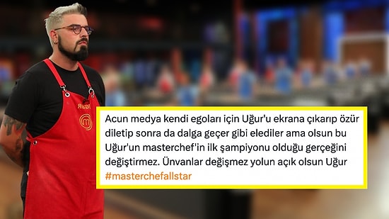 MasterChef'in İlk Şampiyonu Uğur'un Sırf Özür Dilesin Diye Kadroya Dahil Edildiği İddiası Ortalığı Karıştırdı!