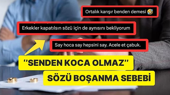 Yargıtay Evli Kadının "Senden Koca Olmaz" Lafını Boşanma Sebebi Sayınca Olanlar Oldu