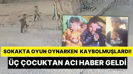 Sancaktepe'de Sokakta Oynarken Kaybolmuşlardı: Üç Çocuğun Cansız Bedenine Ulaşıldı