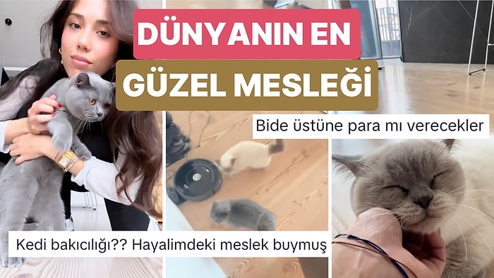 Londra'da Kedi Bakıcılığı Yapan Kadının Bir Günü İçinizi Isıtırken Yaptığınız Mesleği Sorgulatacak