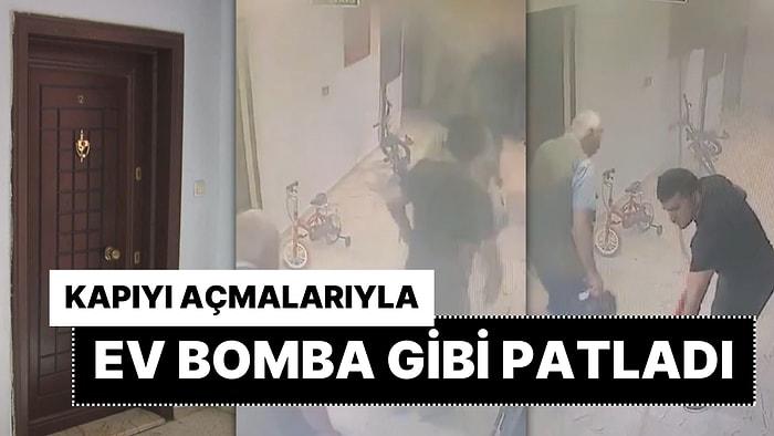 Kağıthane'de İlaçlama Yapılan Ev Bomba Gibi Patladı: Ortalık Savaş Alanına Döndü