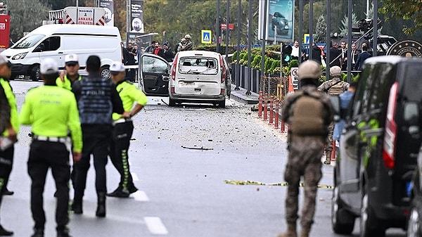 Ankara Kızılay’daki İçişleri Bakanlığı Emniyet Genel Müdürlüğü önünde pazar sabahı bombalı saldırı yapılmıştı.