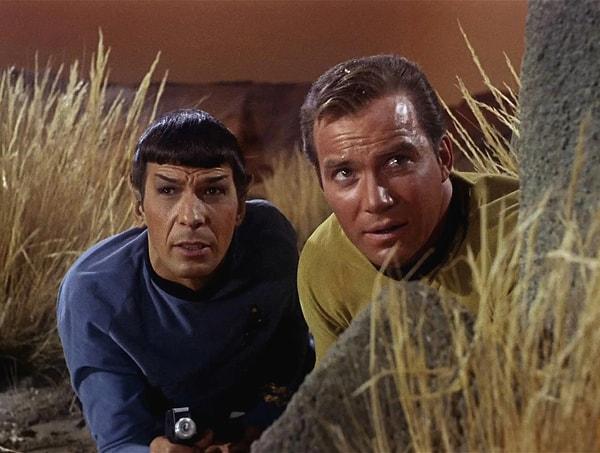 7. Kirk ve Spock- Star Trek (1966-1969)