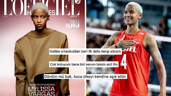 L'Officiel Hommes Dergisinin Kapağında Boy Gösteren Malatyalımız Melissa Vargas Ortalığı Fena Salladı