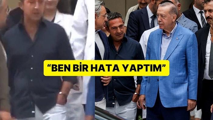 Cumhurbaşkanı Erdoğan'ın Yanında Elleri Cebinde Yürüyen Ali Koç İlk Kez Konuştu!