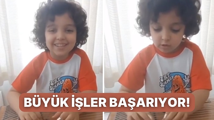 Küçücük Elleriyle Büyük İşler Başaran Genç Yetenek Sosyal Medyada Viral Oldu!