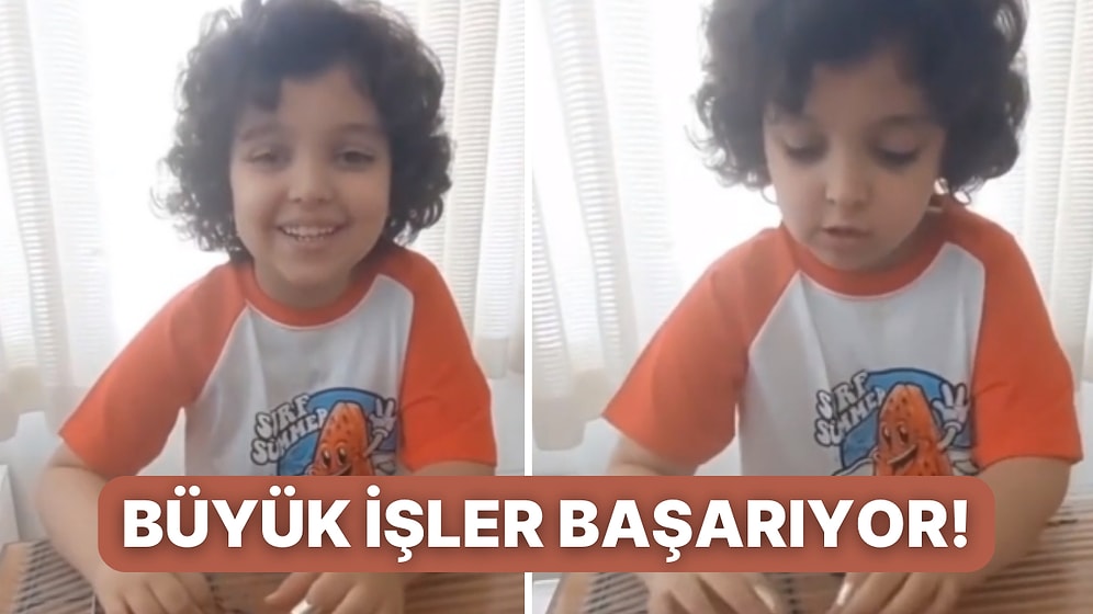 Küçücük Elleriyle Büyük İşler Başaran Genç Yetenek Sosyal Medyada Viral Oldu!