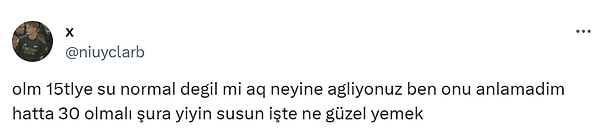 19. Üstte yer verdiğimiz kullanıcıların aksini düşünenler de vardı...👇