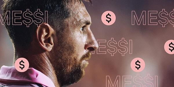 Bu da Messi'nin 2023 yılında sponsorlu gönderilerden şu ana kadar 206,6 milyon dolar kazandığına işaret ediyor.