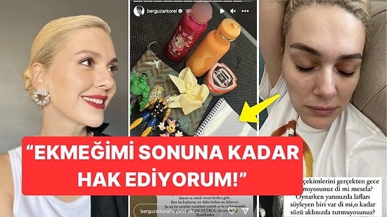 Set Yoğunluğu Paylaşımlarıyla Tepki Çeken Bergüzar Korel'den Kendisini Eleştirenlere Sert Yanıt!