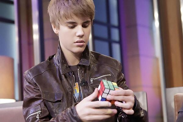4. Justin Bieber - Rubik's Cube Solver