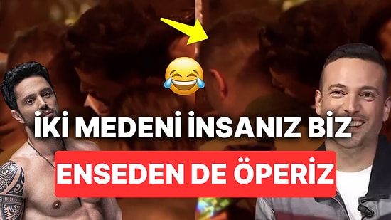 Hayatında Sadece Murat Boz Olduğunu Söyleyen Oğuzhan Koç'a Sürpriz Ense Öpücüğü