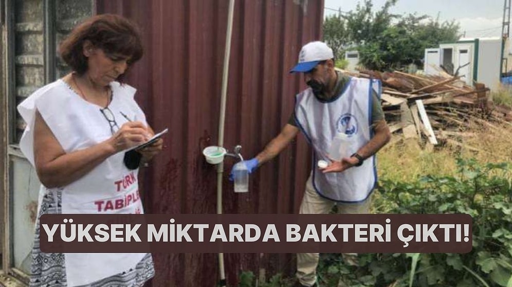 Hatay'da Şebeke Hattı ve Su Depoları İncelendi: Yüksek Miktarda Bakteri Çıktı