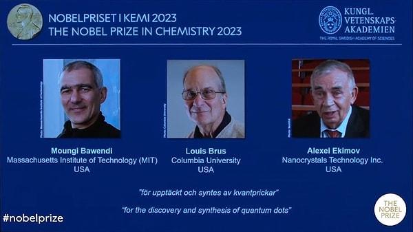 2023 Nobel Kimya Ödülü