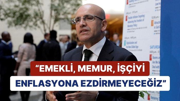 Mehmet Şimşek: "Geriye Dönük Enflasyona Değil, Geleceğe Dönük Enflasyona Bakmamız Lazım"