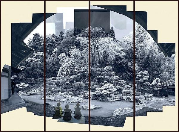 17. Ikoji Temple Sesshu Garden/The Series 'The Creation Of Place Or Gardens Of Sesshu' — Junichi Wajda