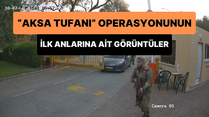 İzzeddin el-Kassam Tugaylarının 'Aksa Tufanı' Operasyonunun İlk Anlarına Ait Yeni Görüntüler Ortaya Çıktı