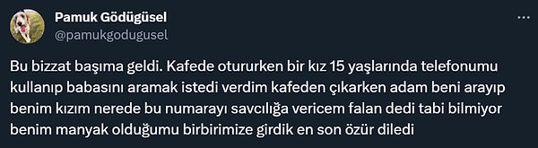 Yine başına gelip olayın içine girenler gibi bir çok örnek de görülüyor.