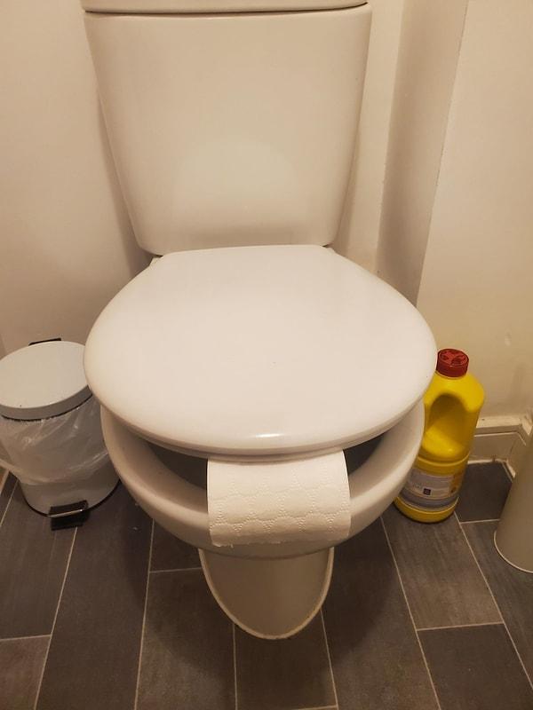 Bir Reddit kullanıcısı, kız arkadaşının tuvaletten çıkarken klozeti bırakma şeklini paylaşarak isyan etti.