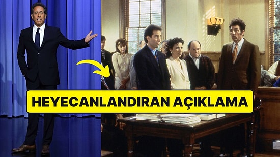 90'ların Komedi Dizisi Geri mi Dönüyor? Jerry Seinfeld Bir Şeyler Olacak Diyerek Açıkladı