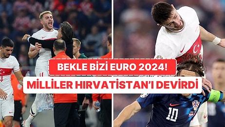 Bu Ruhu Özlemişiz: A Milli Takımımız Deplasmanda Hırvatistan'ı Devirerek EURO 2024 İçin Büyük Avantajı Kaptı!