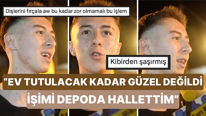 Bir Sokak Röportajında Konuşan Genç Her Cümlesiyle Sinirlerinizi Altüst Edecek