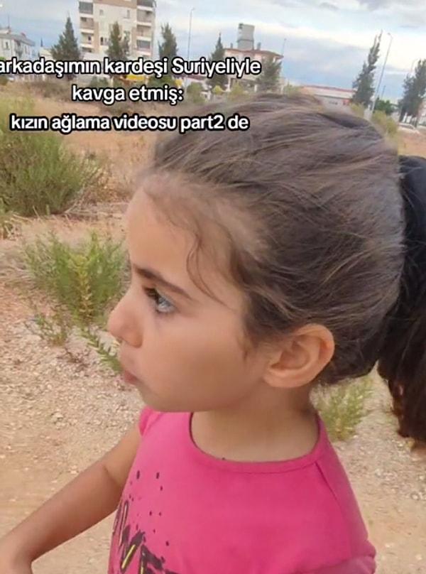 İlk olarak Suriyeli küçük kızın ona küfür ettiğini söyleyen kız çocuğu kendisinin de ona küfür ettiğini anlattı.