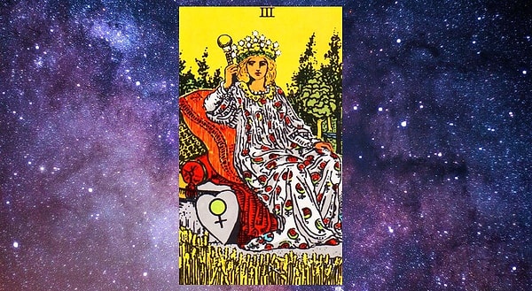 Card of your choice; "Empress"