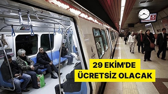 Resmi Gazete'de Yayımlandı: 29 Ekim'de Ücretsiz Olacak