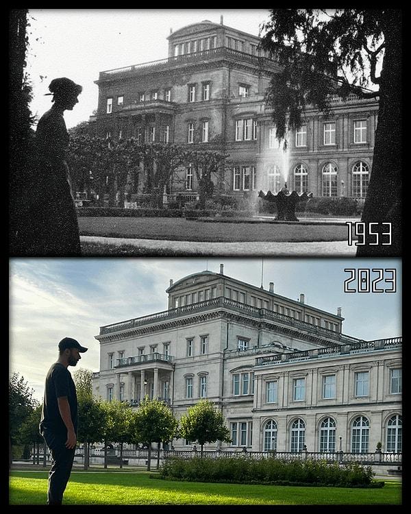 15. Villa Hügel, Essen, Almanya. (1953 ve 2023)