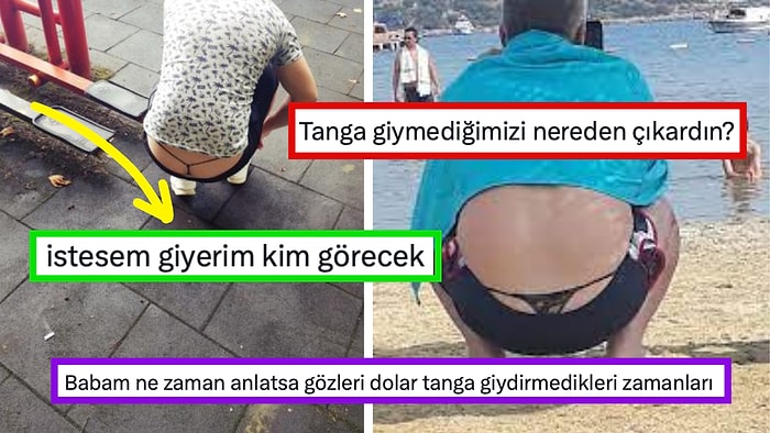 Tanga Giyemeyen Erkek Üzülmeli Diyen Kişiyi Tiye Alan Kullanıcılar Kahkaha Attırdı