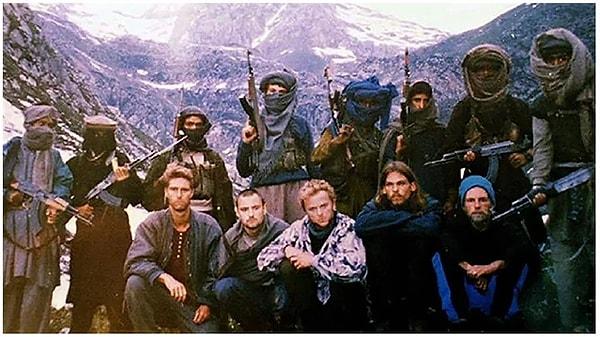 1. 1995 yılında Keşmir vadisinde İslamcı bir militan grup tarafından kaçırılan beş batılı turist.