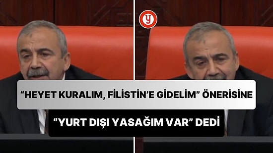 İsa Mesih'in 'Filistin İçin Heyet Kuralım, Oraya Gidelim' Önerisine Sırrı Süreyya: Benim Yurt Dışı Yasağım Var