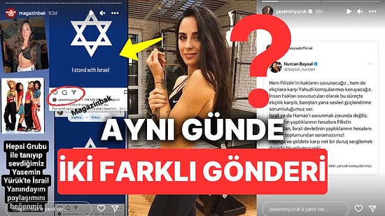 Yasemin Yürük'ün Filistin'i Destekleyen Paylaşımından Sonra İsrail Bayrağı Beğenmesi Tepki Çekti