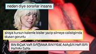 Billie Eilish'in Sırtına Yaptırdığı Bi' Enteresan Dövmeyi Görenler Karalama Tahtasına Benzetti!