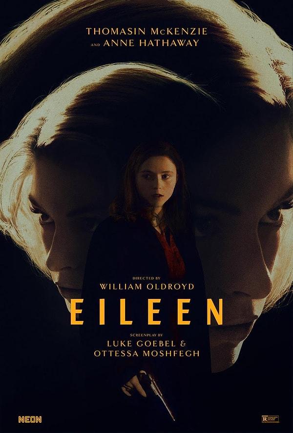 Thomasin McKenzie ve Anne Hathaway'in başrollerini paylaştığı Eileen filminden ilk afiş yayımlandı.