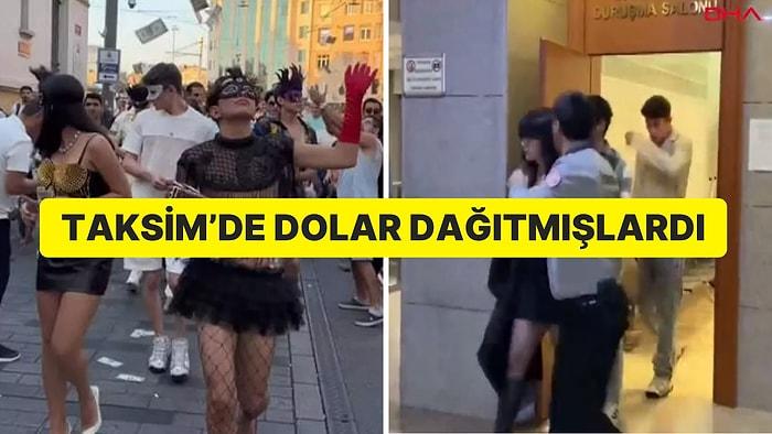 İstiklal Caddesi’nde Dolar Dağıtan OnlyFans Kullanıcıları Hakim Karşısına Çıktı