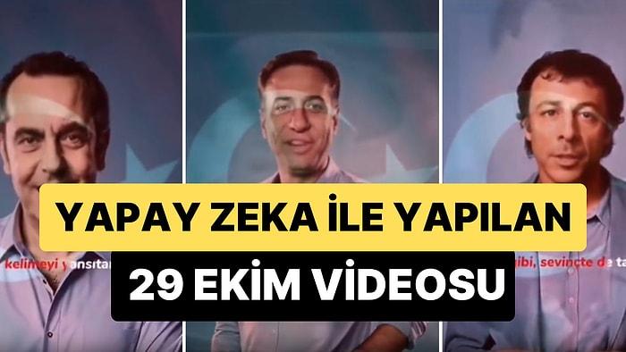 Yapay Zeka ile Yapılan ve Hayatını Kaybeden Ünlü İsimlerin Yer Aldığı 29 Ekim Videosu Tüyleri Diken Diken Etti