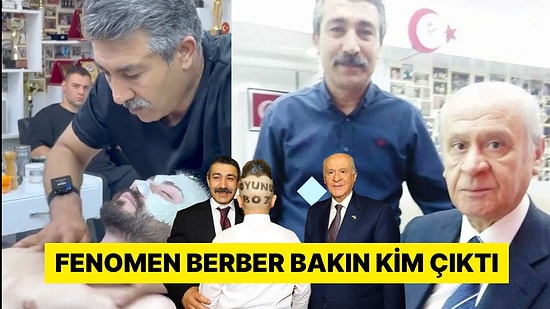 ASMR Videolarıyla Tanınan Fenomen Münür Önkan Devlet Bahçeli'nin Berberi Çıktı