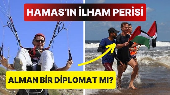 Hamas'ın İlham Perisi O mu? Gazze'de Yamaç Paraşütü Yapan Diplomat, Hamas'a İlham Vermekle Suçlandı
