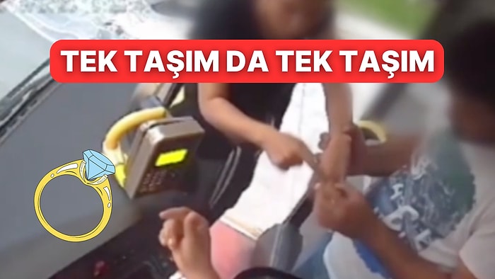 “Yüzük Taşım Düştü” Diyen Kadın Otobüste Kavga Çıkardı