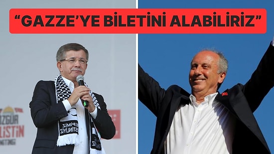 Memleket Partisi’nden Davutoğlu’na Gönderme: "Savaşacaksa Gazze Biletini Biz Alırız"
