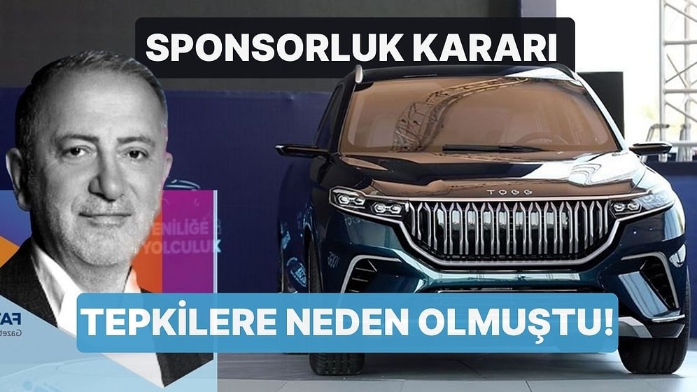Sponsorluk Kararı Tepkilere Neden Olmuştu! Togg, Fatih Altaylı'nın Konuk Olacağı Etkinlikten Çekildi!