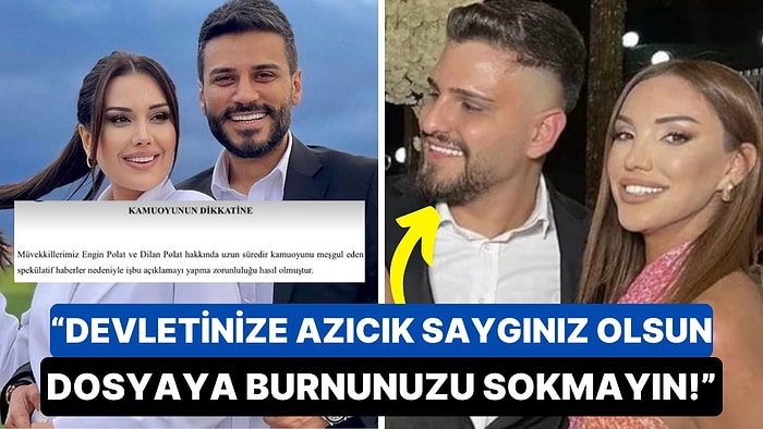 Suskunluğunu Koruyan Engin Polat'tan Açıklama Geldi, Dilan Polat'ın Kardeşi İsyan Bayrağı Çekti