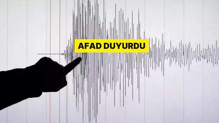 AFAD Açıkladı: Akdeniz'de 4 Büyüklüğünde Deprem