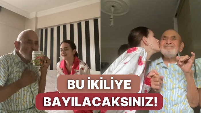 Dedesiyle Pijama Partisi Yaptığı Anları Paylaşan Genç Kadının Videosu Sizi Pamuk Gibi Yapacak