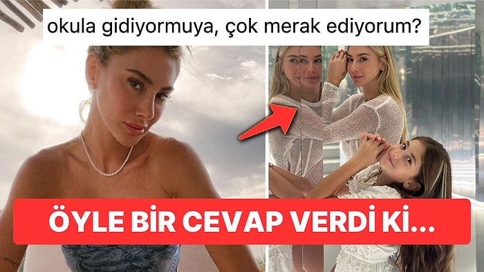 Şeyma Subaşı, Kızı Melisa Ilıcalı'yla İlgili Yoruma Verdiği Cevapla Biz Fakirleri Dumura Uğrattı!