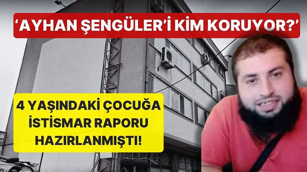 'Ayhan Şengüler’i Kim Koruyor?' İstismar Sorumlusunun Adı TBMM'de Sansürlendi!