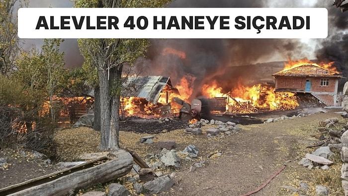 Kastamonu’da Köy Yangını: Alevler 40 Haneye Sıçradı