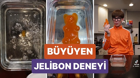 Yaptığı Her Deney Mutlaka Başarılı Sonuç Veren Vector Bu Sefer de Büyüyen Jelibon Deneyi Yaptı